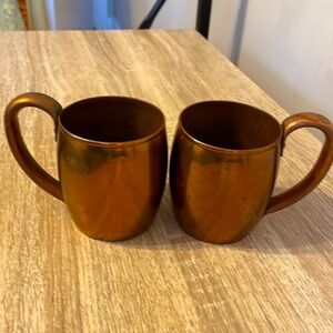 Copper Mescal Mule Mugs